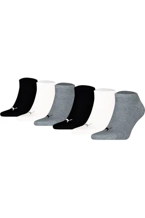 PUMA Unisex Sneaker Plain - 6 Pack - Maat 39-42