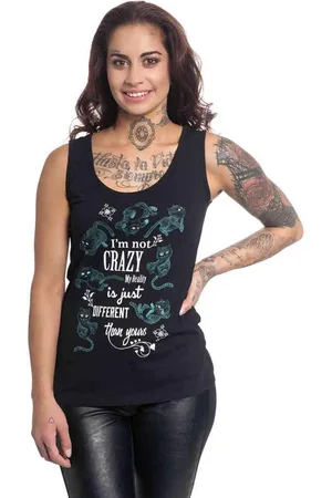 Disney Alice In Wonderland Mouwloze top -XL- Not Crazy