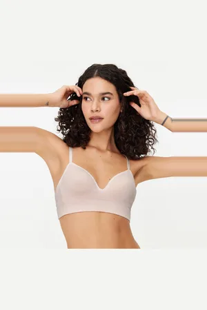 Trendyol Grijze Naadloze Strapless Niet-Gevoerde Niet-Uniforme Cupped Bralette Gebreide Bh Thmaw22Su0043