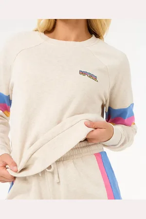 Rip Curl Las Dalias Colourblock Short - Oatmeal Marle