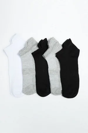Trendyol Mosterd 5-Pack Katoenen Gebreide Sportyoga-Sokken Twoaw20Co0011