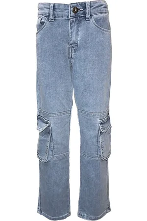 Dutch Dream Denim Jongens Broek- Mwamba-Cargo Jeans regular