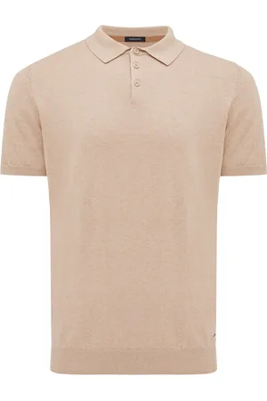 Tresanti | TREVOR | Basic gebreide polo katoen kasjmier | | Size XL