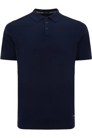 Tresanti | TREVOR | Basic gebreide polo katoen kasjmier | | Size XXL