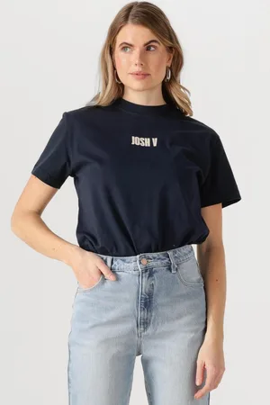 Josh V Roxy Iconic Tops & T-shirts Dames - Shirt - - Maat XS