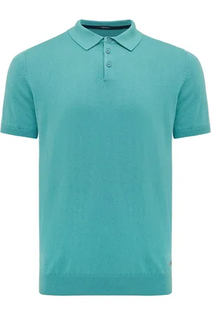 Tresanti | TREVOR | Basic gebreide polo katoen kasjmier | | Size XXXL