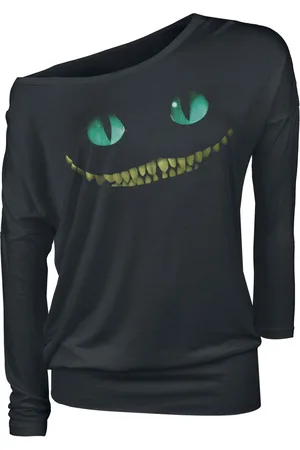 ALICE In Wonderland Cheshire Cat - Smile Shirt met lange mouwen 5XL Dames