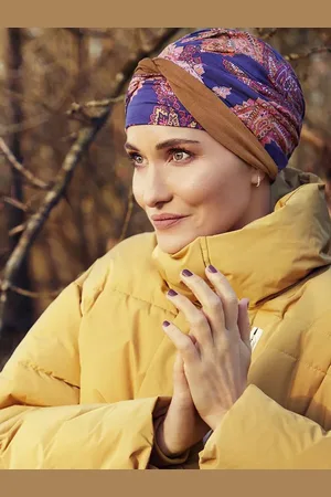 CHRISTINE Shakti turban - - chemo mutsje