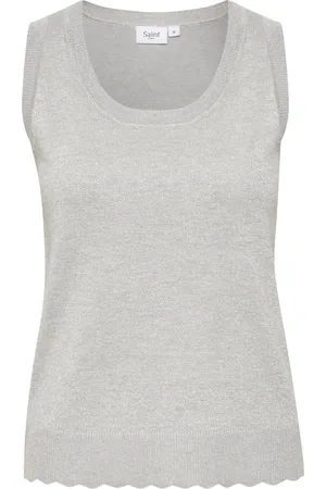 Saint Tropez MilaSZ Shimmer Tank Top Dames Blouse - Maat S