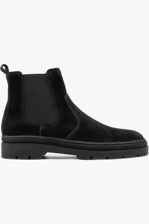 Hinson Elon Chelsea Black Suede