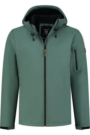 Travelin Jack Sverre Men - Softshell Herenjas - Fleece voering - Groen