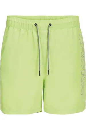 JACK & JONES JUNIOR JPSTFIJI JJSWIM DOUBLE LOGO LY SN JNR Jongens Zwembroek - Maat 140