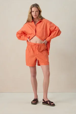 Sissy-Boy Roodoranje poplin short