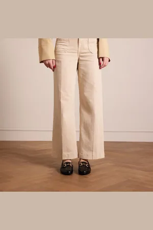 No Stress Dames - Zwarte leren loafers met gouden chain - Maat 42
