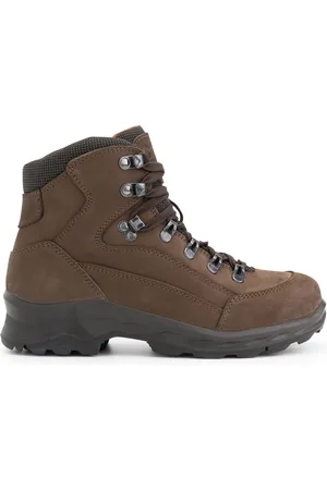 Travelin Faaborg Dames wandelschoenen - Waterdicht en ademend - Bruin leer