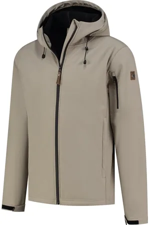 Travelin Jack Sverre Men - Softshell Herenjas - Fleece voering - Zandkleurig