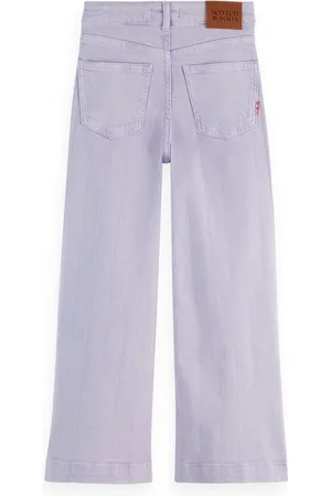 Scotch&Soda Wide-leg Jeans - - Maat 152
