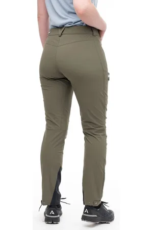 Bergans Breheimen Softshell Pants - Women - Dark Green Mud