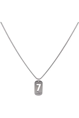 IBIZA MEN MENS JEWELLERY IbizaMen - heren ketting - rvs lucky seven - 7 - 60cm