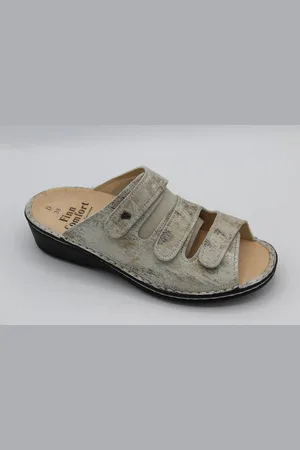 FinnComfort Finn comfort- Slipper Pisa Berna stone (Maat - 38, Kleur - Marmer)