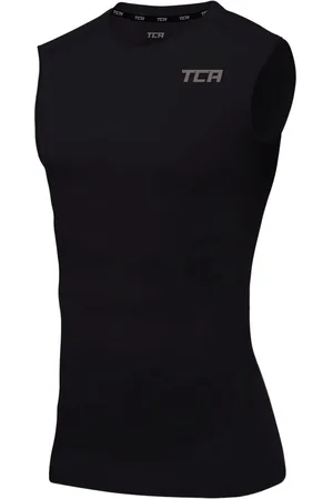 TCA Mannen HyperFusion Compressie Basislaag Hemd Onder Shirt - , L