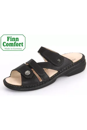 FinnComfort Ventura black S longbeach slipper Finn (Maat - 41, Kleur - )