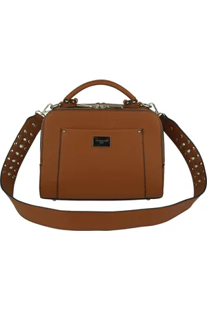 Flora & CO Flora&Co - Paris - Crossbody handtas - saffiano camel
