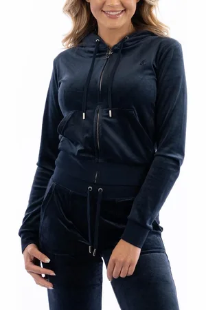 Juicy Couture Dames Robertson Vest Donkerblauw maat XS