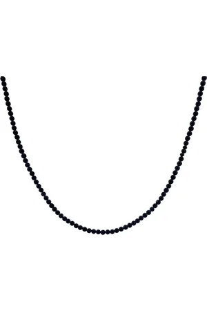 IBIZA MEN MENS JEWELLERY IbizaMen - heren ketting - matte onyx - 4mm - 50cm