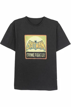 Batman Heren-T-Shirt met Korte Mouwen Donker Volwassenen - XL