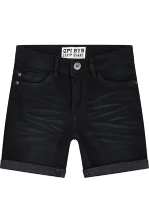 Quapi Short Arjan black jeans - maat 128