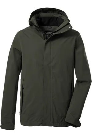 Killtec Heren zomerjas - functionele jas - 39147 - Xenios - olijfgroen - maat XL