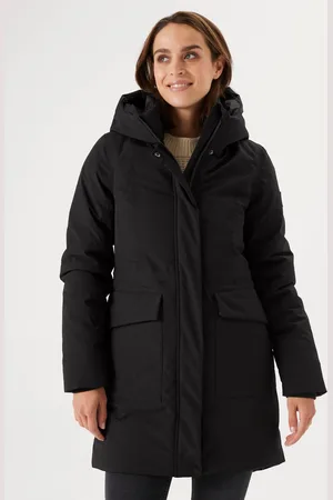 Garcia Dames Parka Zwart Long mouw