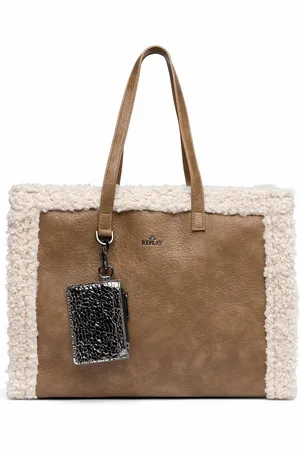 Replay Schoudertas Shopper Shoulder Bag Bruine