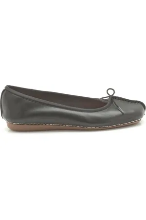 Clarks Damesschoenen - Freckle Ice - Black Leather - Maat 38