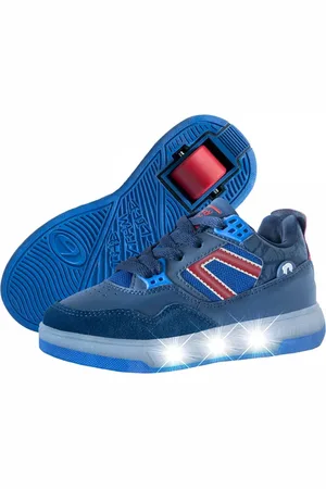 Breezy Rollers Kinder Sneakers met Wieltjes - LED - Schoenen met wieltjes - Rolschoenen - Maat: 38