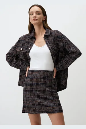 Jimmy Key Tweed Mini Rok