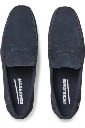 JACK & JONES Heren Instappers Jensen Suede Loafer - - Maat 43
