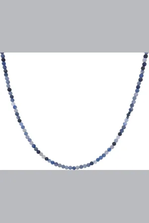 IBIZA MEN MENS JEWELLERY IbizaMen - heren ketting - agaat - 4mm - 50cm