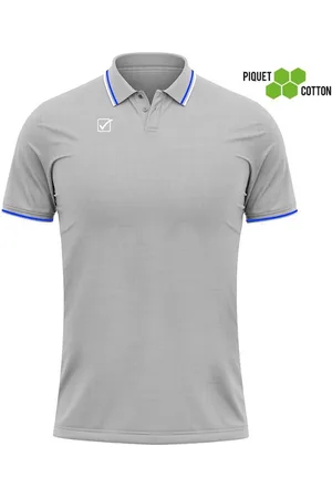 Givova Polo shirt gris-white, 2xl