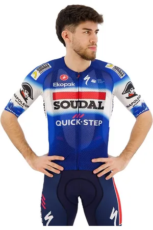 Castelli Climber??s 4.0 Soudal Quick-step 2024 Korte Mouw Wielertrui XL Man