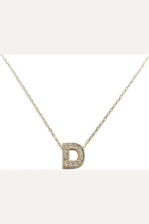 Christian Gouden ketting met D zirkonia hanger