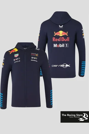 CASTORE Oracle Red Bull Racing Dames Hoody met Rits 2024 XL - Max Verstappen - Sergio Perez - Vest