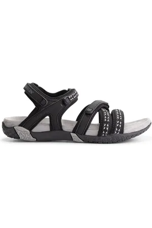 Travelin Leira - WandelSandalen Dames - Outdoor slippers - Zwart