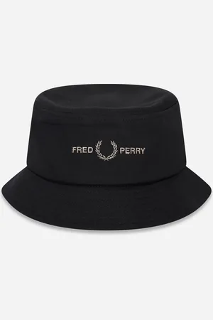 Fred Perry Graphic brand twill bucket hat