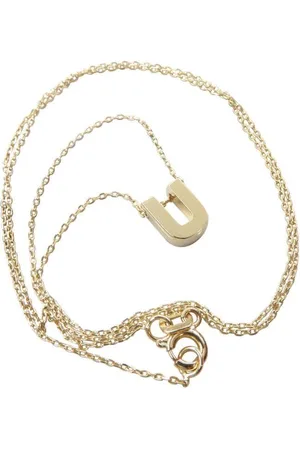 Christian Gouden ketting met U hanger
