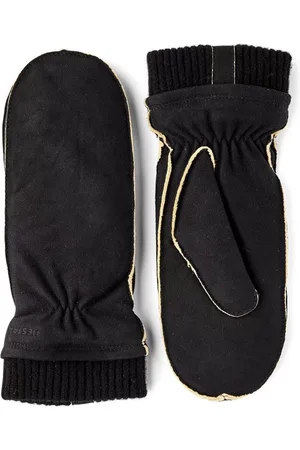 Hestra Nora Chamois Want Dames Black 8