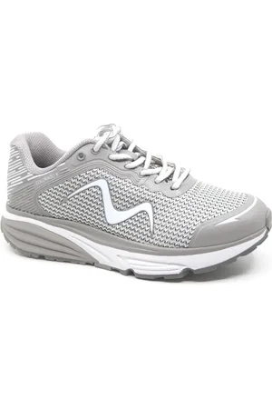 Mbt COLORADO X W WhiteGrey, 702640-1464Y, Lichtgrijze sneakers wijdte G