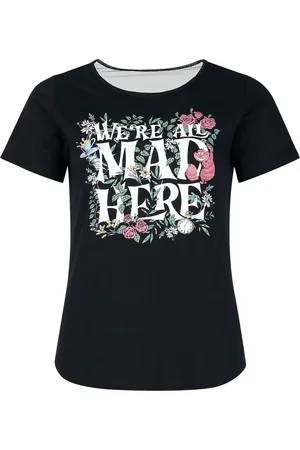 ALICE In Wonderland We Are All Mad Jersey L Dames