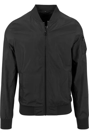 Build Your Brand Nylon Bomber Jacket BY045 - - S